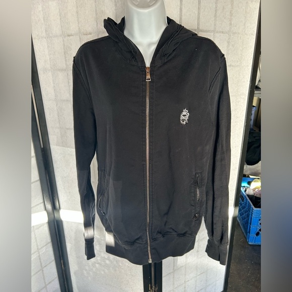 Dolce & Gabbana Other - Dolce&Gabbana Y2K Drill Small Logo Mens Zip Hoodie size 46